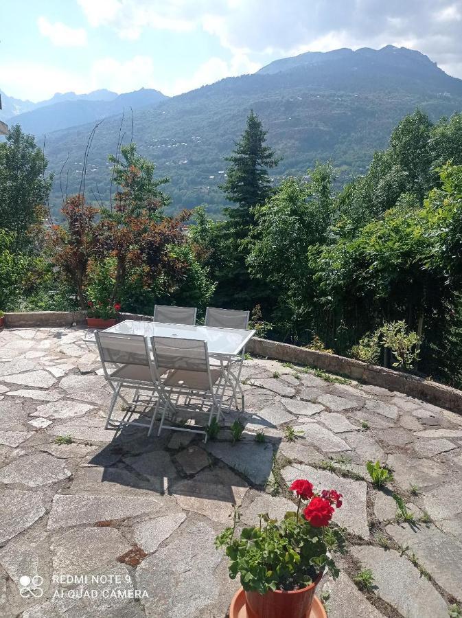 Briançon Rdc Villa Plein Sud Avec Vue Imprenable מראה חיצוני תמונה