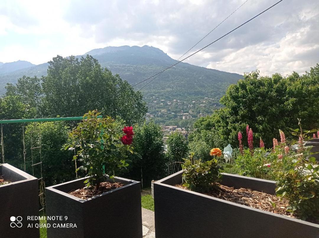 Briançon Rdc Villa Plein Sud Avec Vue Imprenable מראה חיצוני תמונה